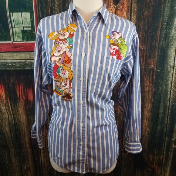 disney button up shirt womens